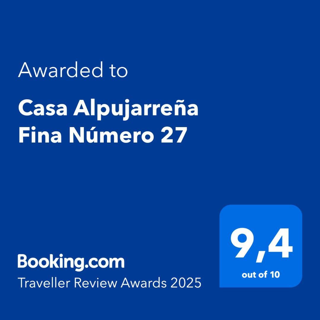 בוביון Casa Alpujarrena Fina Numero 27 מראה חיצוני תמונה